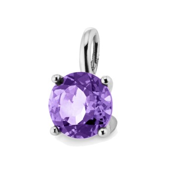 Orolino Anhänger 585/- Weißgold Amethyst 