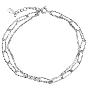 Celesta Armband 925 Silber rhodiniert diamantiert 