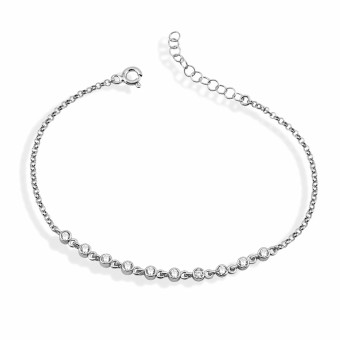 dKeniz Armband 925/- Sterling Silber Tennisarmband 