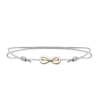 CAI Armband 925/- Sterling Silber vergoldet Infinity 