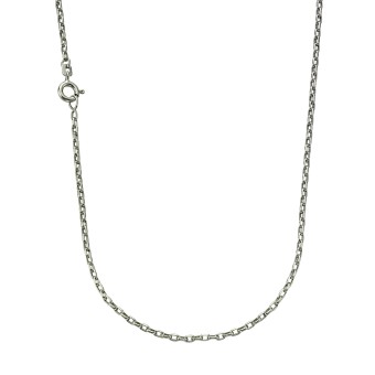 ZEEme Basic Collier 925/- Sterling Silber Ankerkette 60cm 