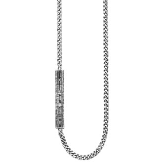 CAI Collier 925/- Sterling Silber rhodiniert 65cm 