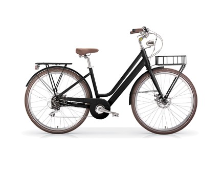 MBM Elektro-Citybike LA RUE 2.0, matt black 