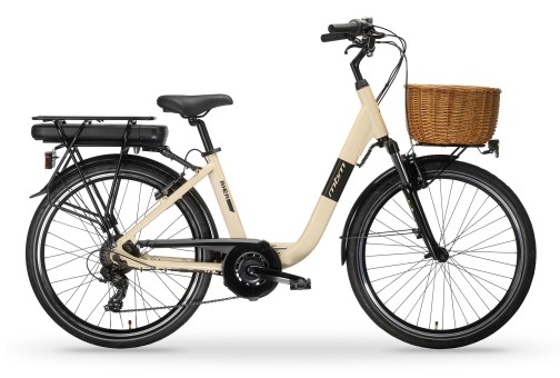 MBM Elektro-Citybike RHEA  28 Zoll, creme 