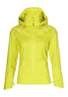 Basil Fahrrad-Regenjacke Damen Skane HiVis, neon yellow XS