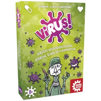 Game Factory Gesellschaftsspiel Virus 