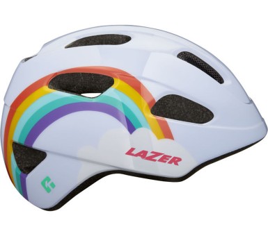 Lazer Kinder-Fahrradhelm PNut KinetiCore, Rainbow 