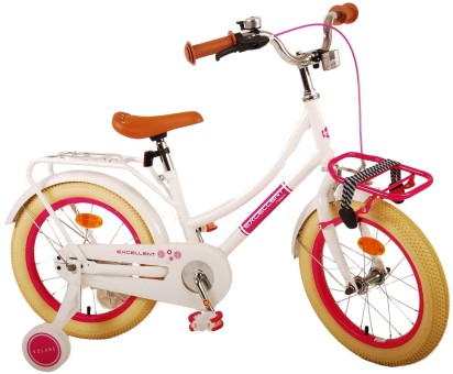 Volare Kinderfahrrad Excellent 16 Zoll, weiß 