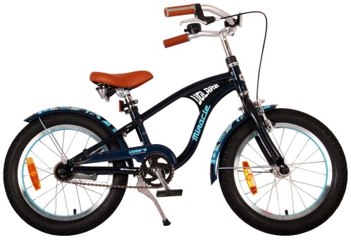 Volare Kinderfahrrad Miracle Cruiser 16 Zoll, matt blau 