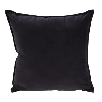 HTI-Living Kissen 45 x 45 cm Dekokissen Sofakissen Anthrazit