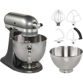 Kitchenaid Küchenmaschine Artisan 5KSM175PSEMS Medallion Silber 