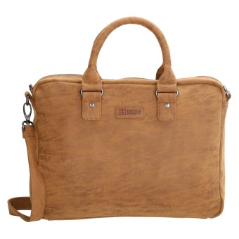 HTI-Living Laptoptasche Kunstleder Braun