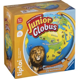 Ravensburger Lernspiel tiptoi (ohne Stift) Mein interaktiver Junior Globus 