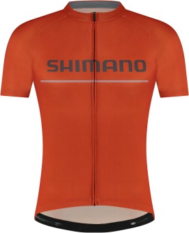 Shimano LOGO Short Sleeve Jersey, Orange S