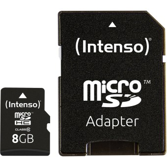 microSD Speicherkarte microSDHC 8GB Class 10 