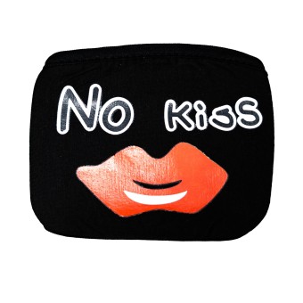 Mund-Nasen-Bedeckung No Kiss 