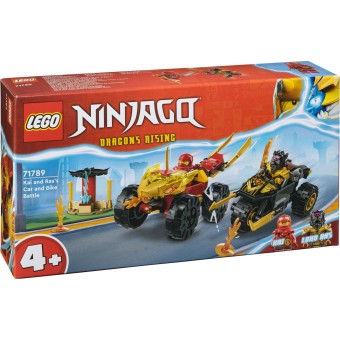 LEGO® Ninjago 71789 Verfolgungsjagd mit Kai und Ras 