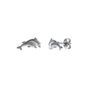 Ohrstecker 925/- Sterling Silber Delfine 