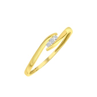 Diamonds by Ellen K. Ring 375 Gelbgold mit Diamant 052 (16,6)