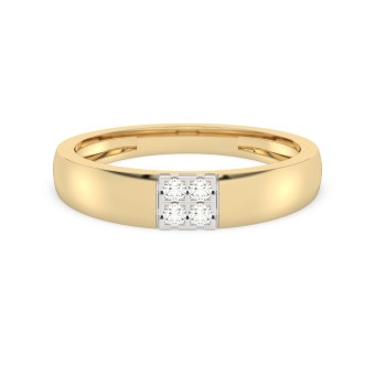 Diam Addict Ring 585 Gelbgold mit  im Labor gezüchteten Diamanten 054 (17,2)