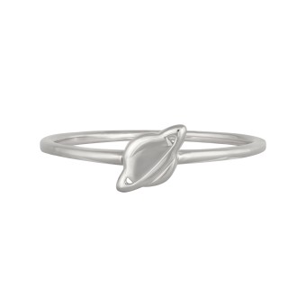 CAI Ring 925 Sterling Silber rhodiniert Planet Saturn 050 (15,9)