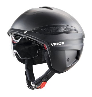 Cratoni S-Pedelec Helm Vigor schwarz matt 54-55cm