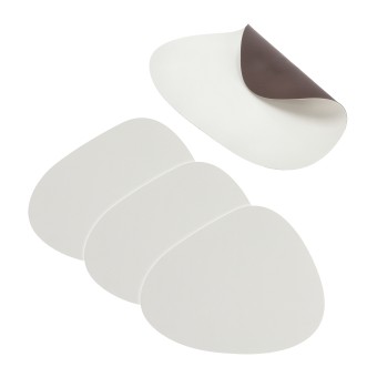 HTI-Living Tischset 4-teilig Braun/Creme 