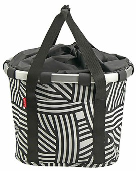 Vorderradkorb "Bike Basket", zebra 