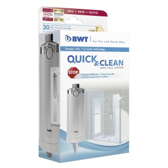 BWT Wasseraufbereiter 812916 Cleaning Edition Anti-Kalk Filtersystem 