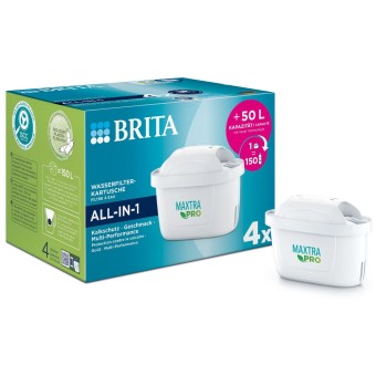 Brita Wasseraufbereiter MAXTRA PRO ALL-IN-1 Pack 4 