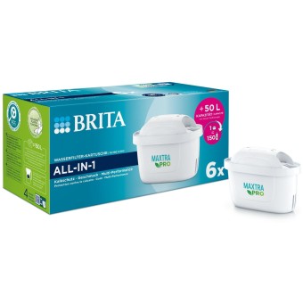 Brita Wasseraufbereiter MAXTRA PRO ALL-IN-1 Pack 6 